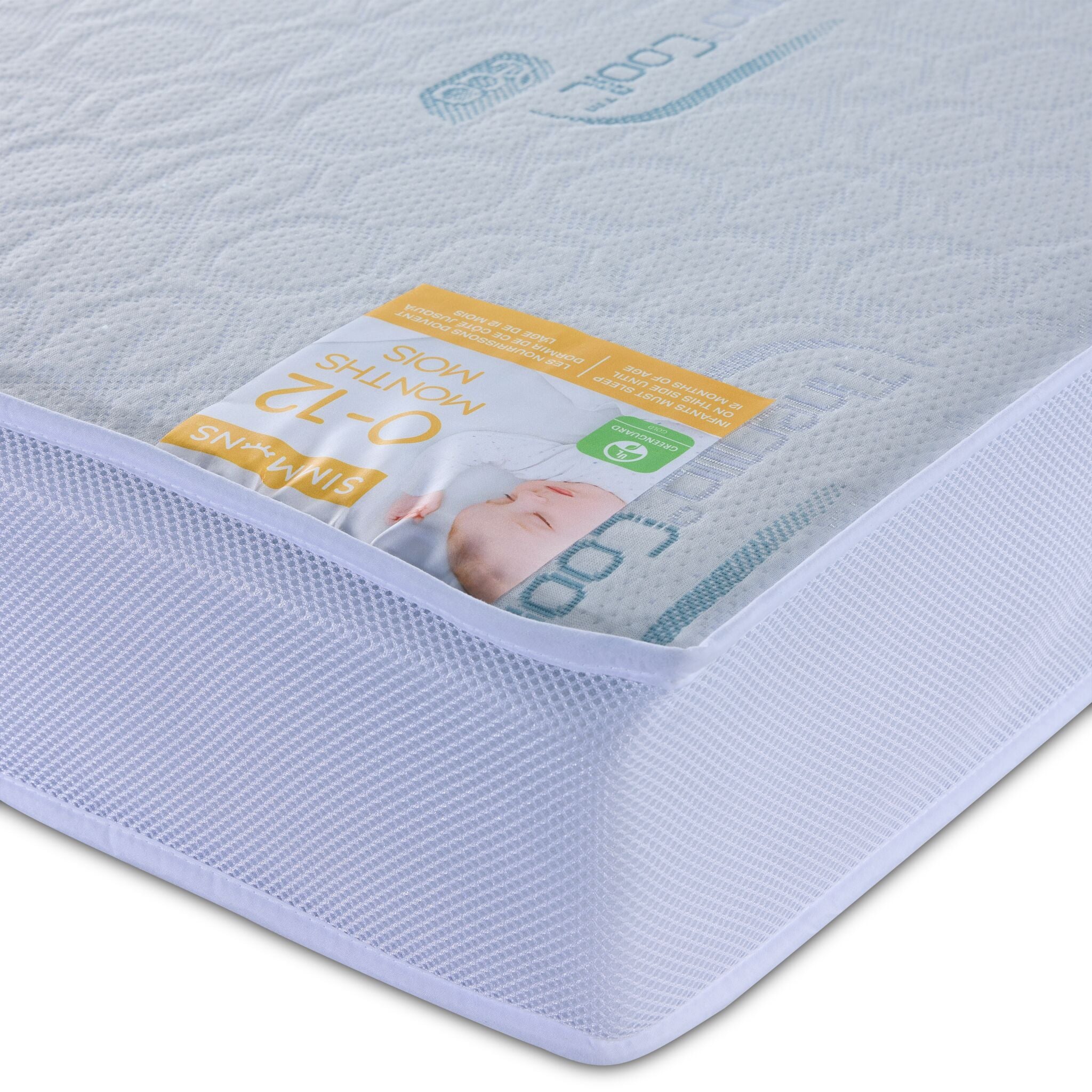 Simmons Beautyrest Cool Super Firm Crib Mattress