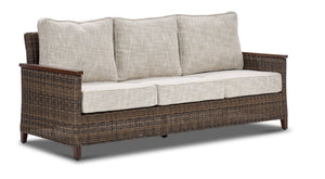 Solstice Sofa de jardin - brun antique