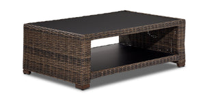 Solstice Table de centre de jardin - brun antique