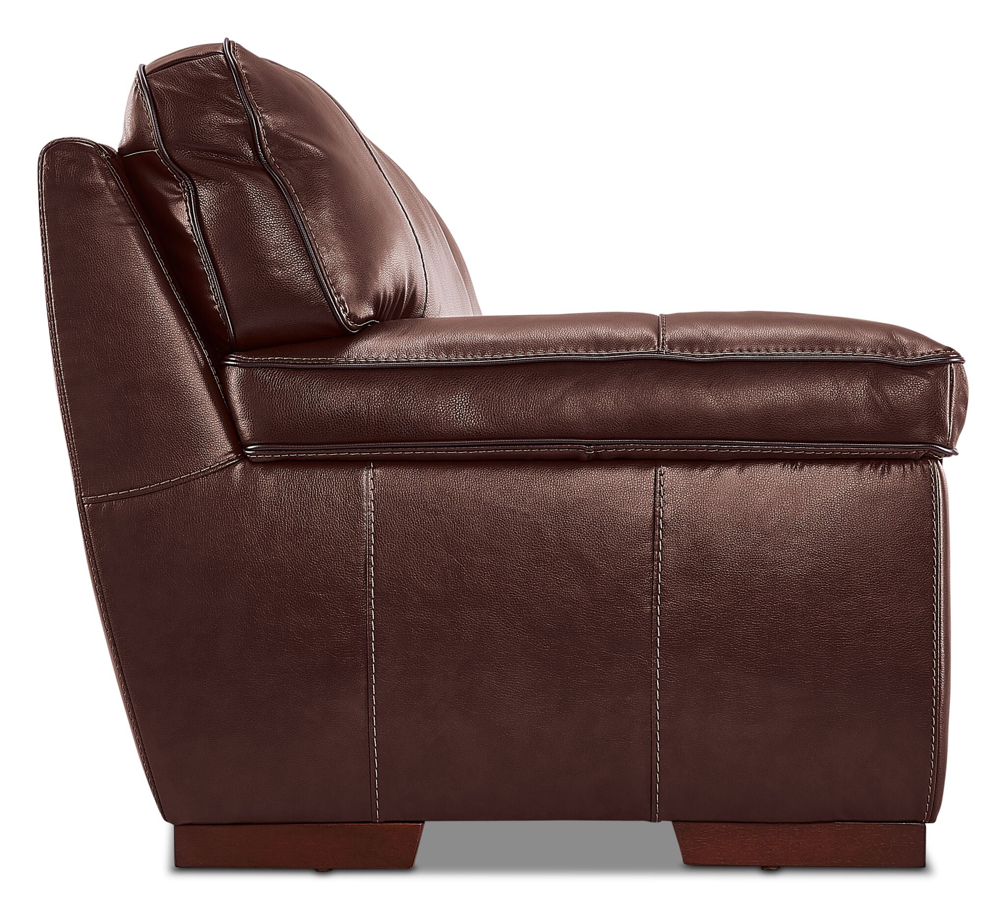 Stampede Leather Sofa - Hazelnut