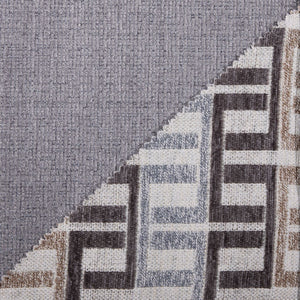 Jayden Sectionnel 2 mcx avec sofa côté droit – gris safari