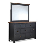 Stormy Ridge 7-Drawer Dresser - Slate Black, Chicory