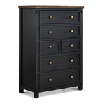 Stormy Ridge 6-Drawer Chest - Slate Black, Chicory