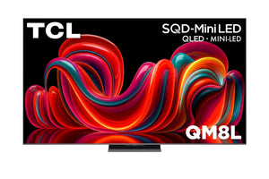 TCL Téléviseur intelligent 75 po SQD-MiniDEL UHD 4K avec GoogleTV – 75QM8L
