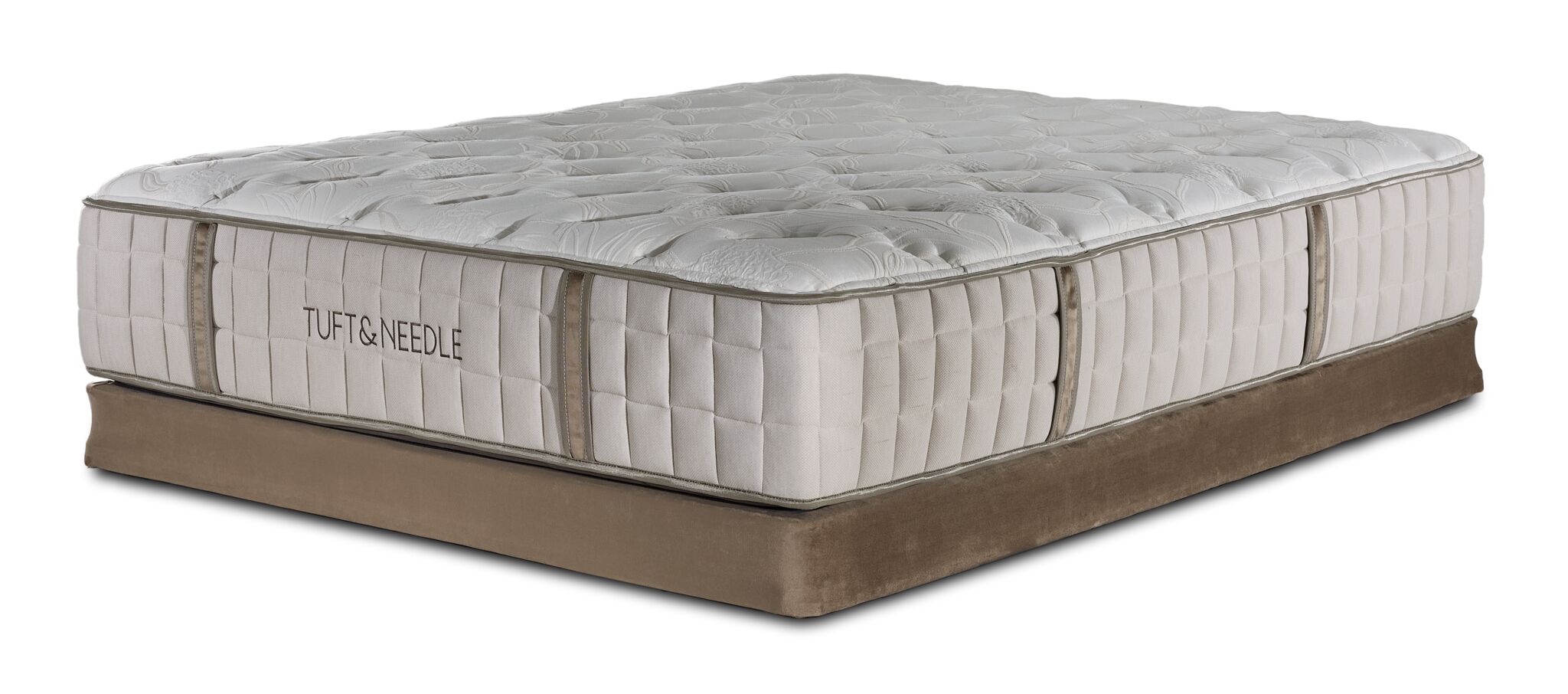 Tuft & Needle Toile Tight Top Firm Full Mattress and Low Profile Boxspring Set