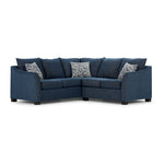 Tami 2-Piece Sectional with Right-Facing Loveseat - Dexter Dark Blue