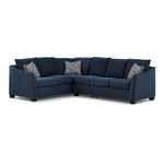 Tami 2-Piece Sectional with Right-Facing Sofa - Dexter Dark Blue