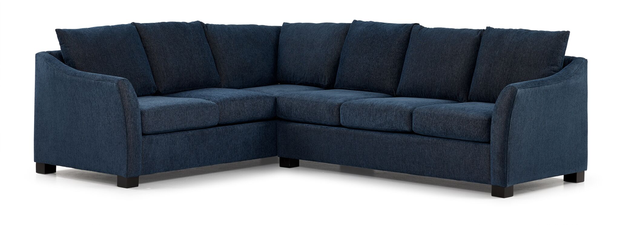 Tami 2-Piece Sectional with Right-Facing Sofa - Dexter Dark Blue