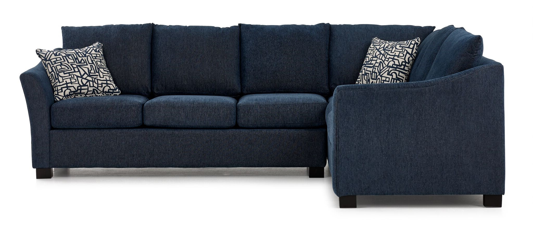 Tami 2-Piece Sectional with Left-Facing Sofa - Dexter Dark Blue