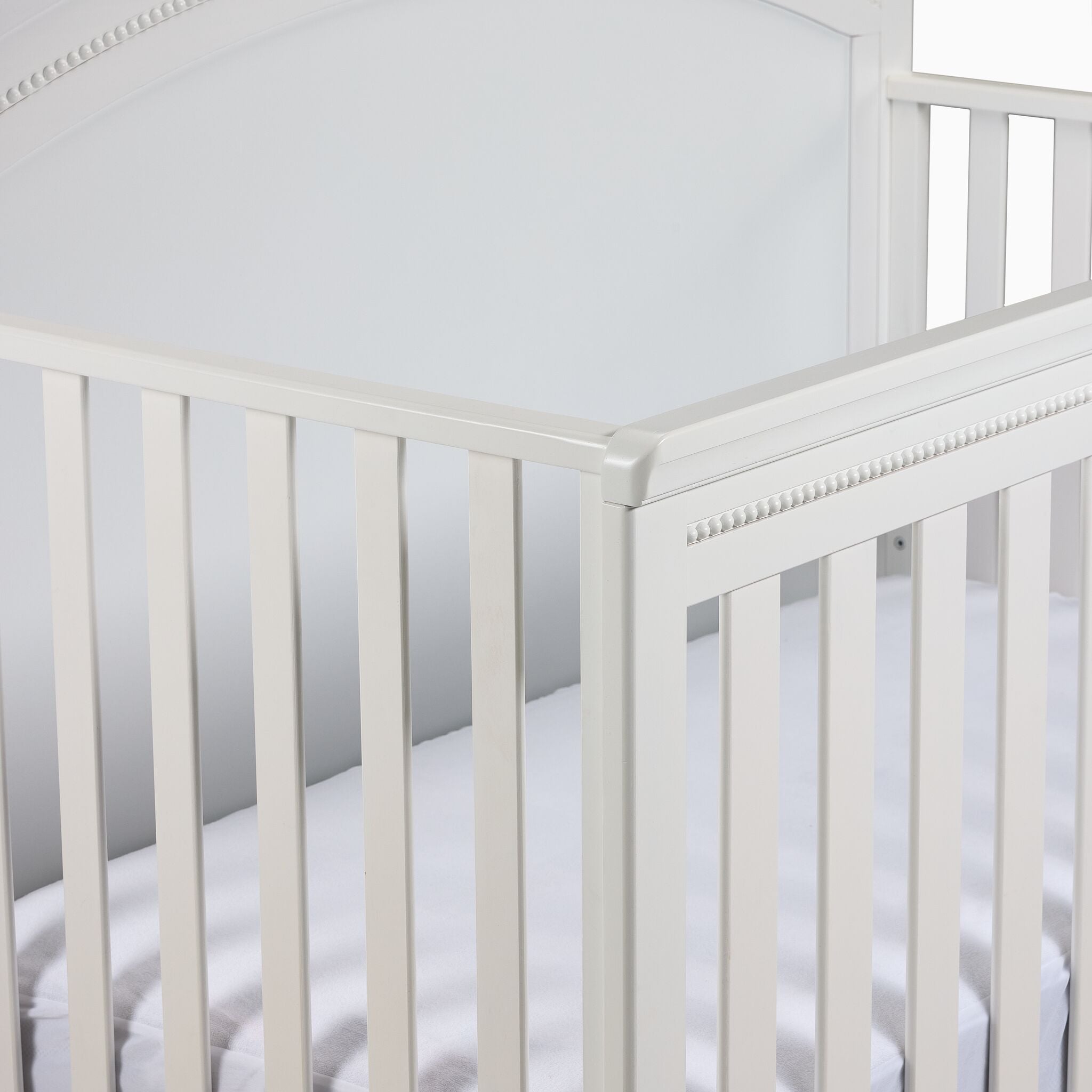 Delta Children Taylor 6-in-1 Convertible Baby Crib - Bianca White