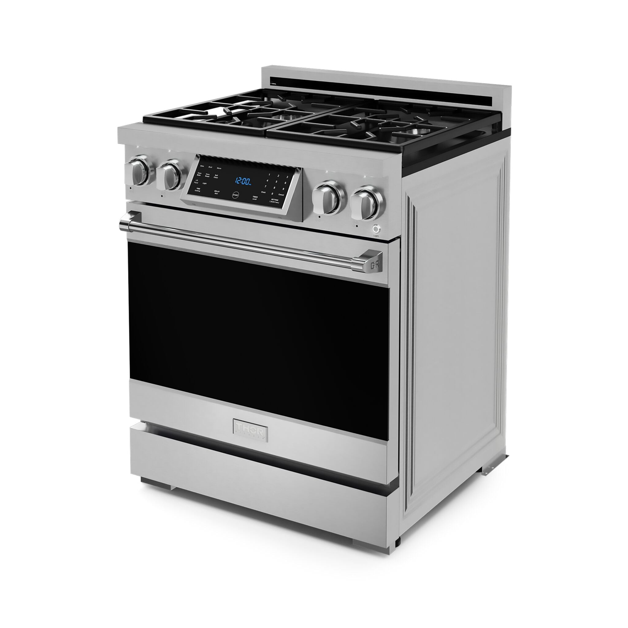 Thor Kitchen Stainless Steel Freestanding Professional Gas Range|Gordon Ramsay Series (4.55 cu.ft.) - RSG30