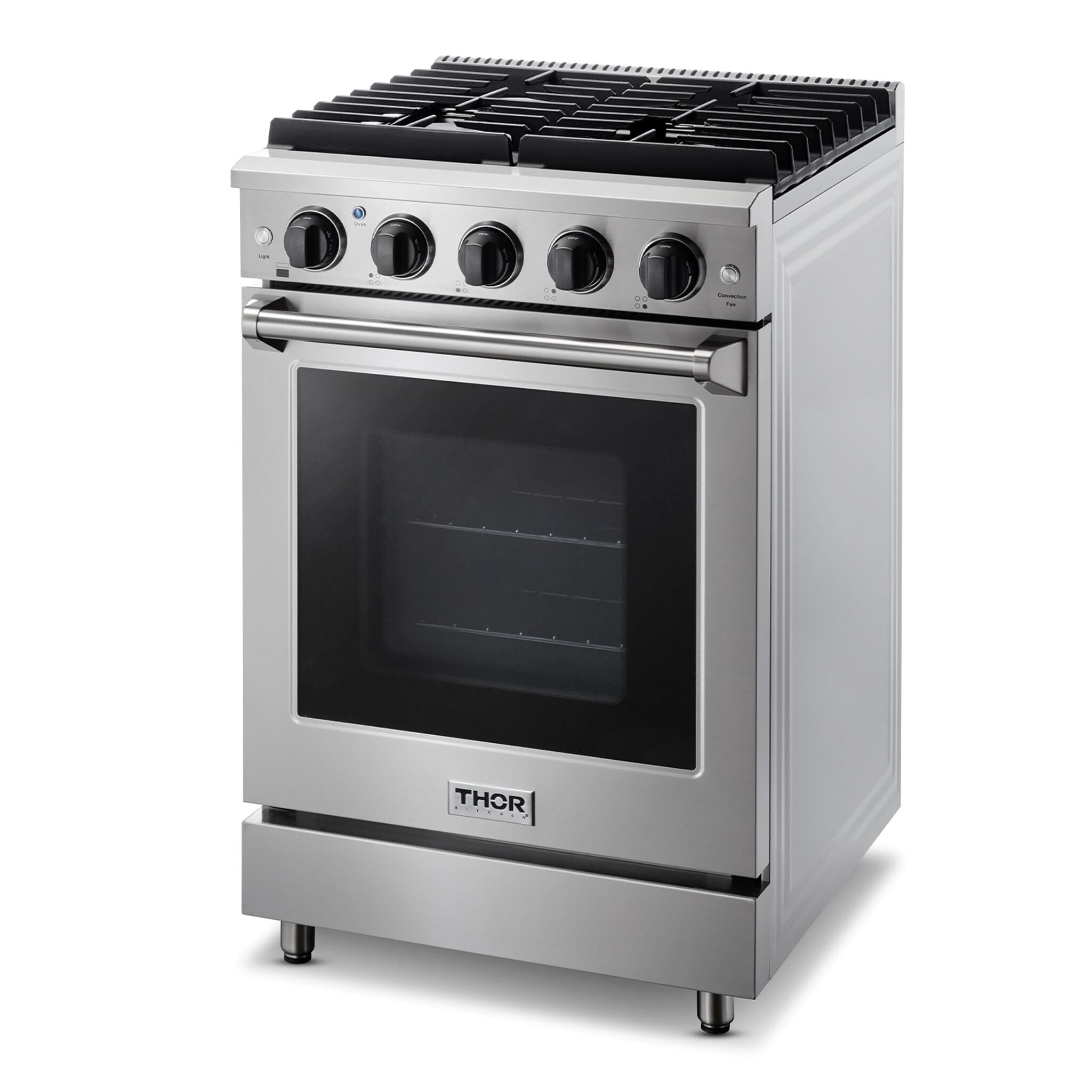 Thor Kitchen Stainless Steel Freestanding Gas Range (3.7 cu.ft.) - LRG2401U