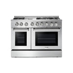 Thor Kitchen Stainless Steel Freestanding Dual Fuel Dual-Oven Range (6.7 Cu.Ft.) - HRD4803U