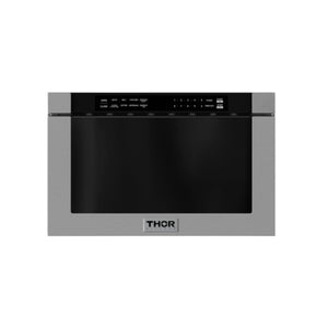 Thor Kitchen Four micro-ondes tiroir 1,2 pi³ encastrable acier inoxydable TMD2402