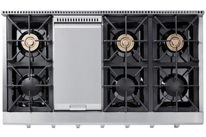 Thor Kitchen Surface de cuisson au gaz 48 po acier inoxydable HRT4806U