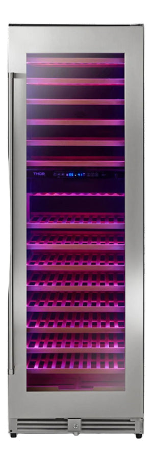 Thor Kitchen Refroidisseur à vin à 2 zones acier inoxydable TWC2403DI