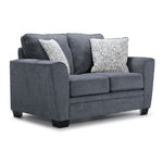 Tilley Loveseat - Charcoal