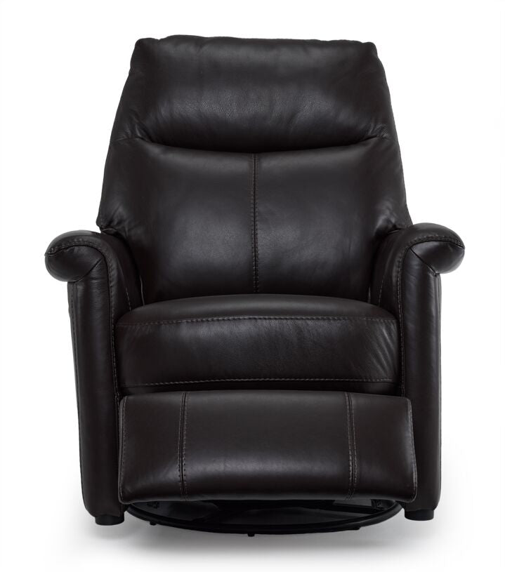 Torino Leather Power Recliner - Brown