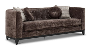 Tresor Sofa – brun foncé