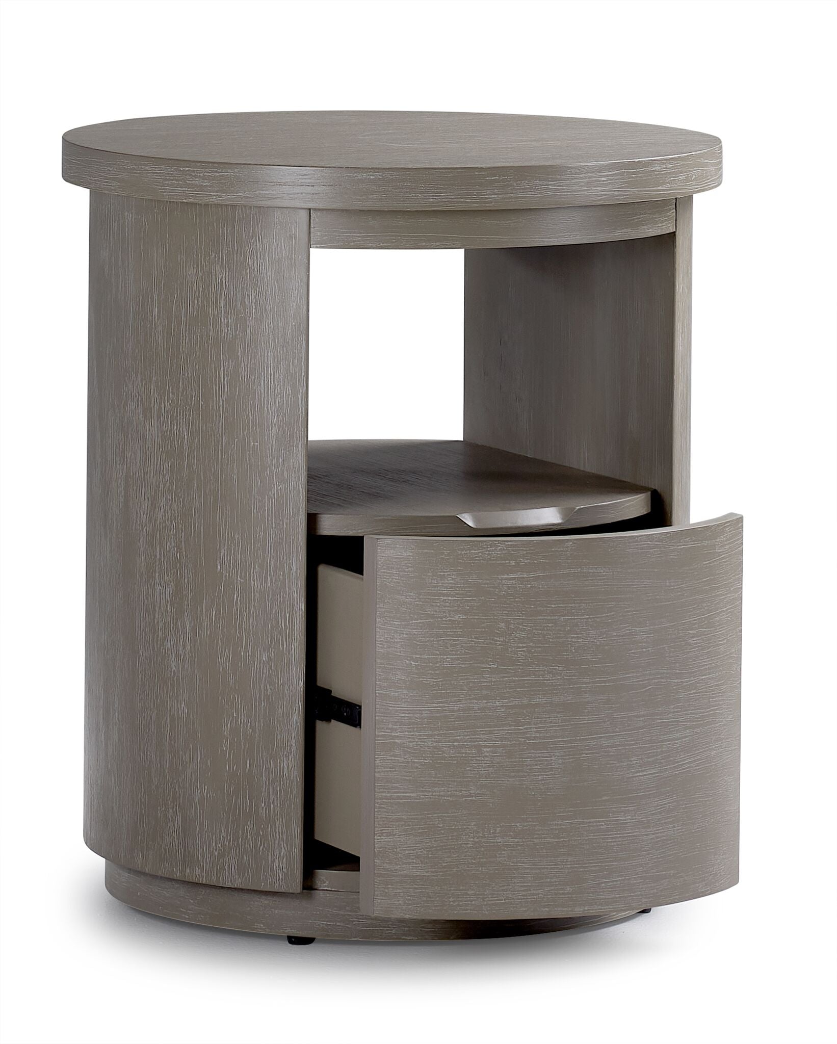 Fresh Perspective Turin 22" Side Table- Grey