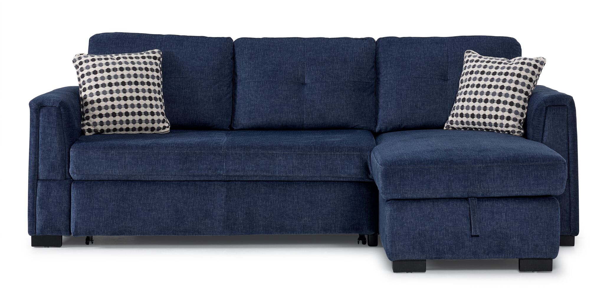 Vance Pop-Up Sofa Bed - Blue