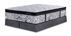 Kingsdown Vanguard moyen à plateau euro Ens. Matelas très grand/2 demi-sommiers