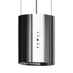 VICTORY Hotte de cuisinière pour îlot sans conduit 600 PCM acier inoxydable Jupiter