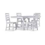 Vivid 5-Piece Dining Set - White