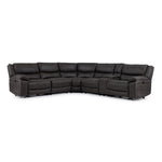 Weston 6-Piece Power Reclining Sectional with Console - Granite