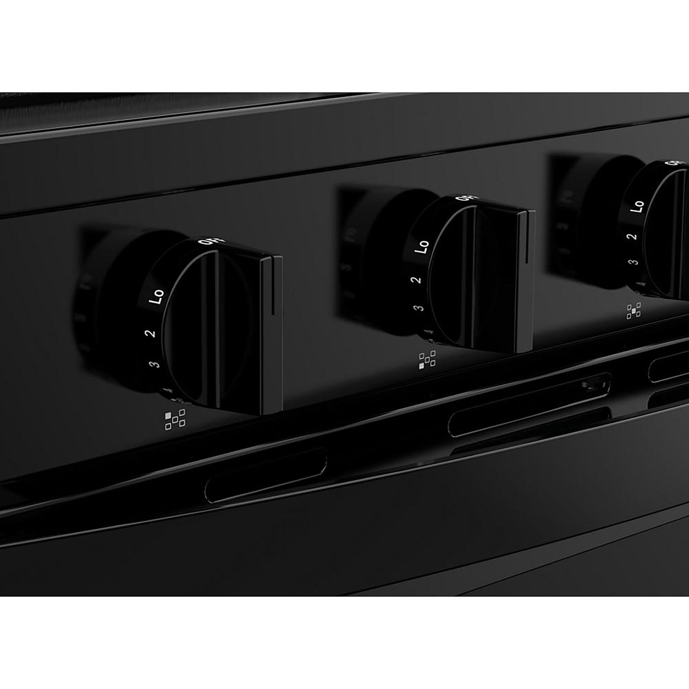 Whirlpool Black Gas Freestanding Range (5 Cu.Ft.)- WFGS5030RB