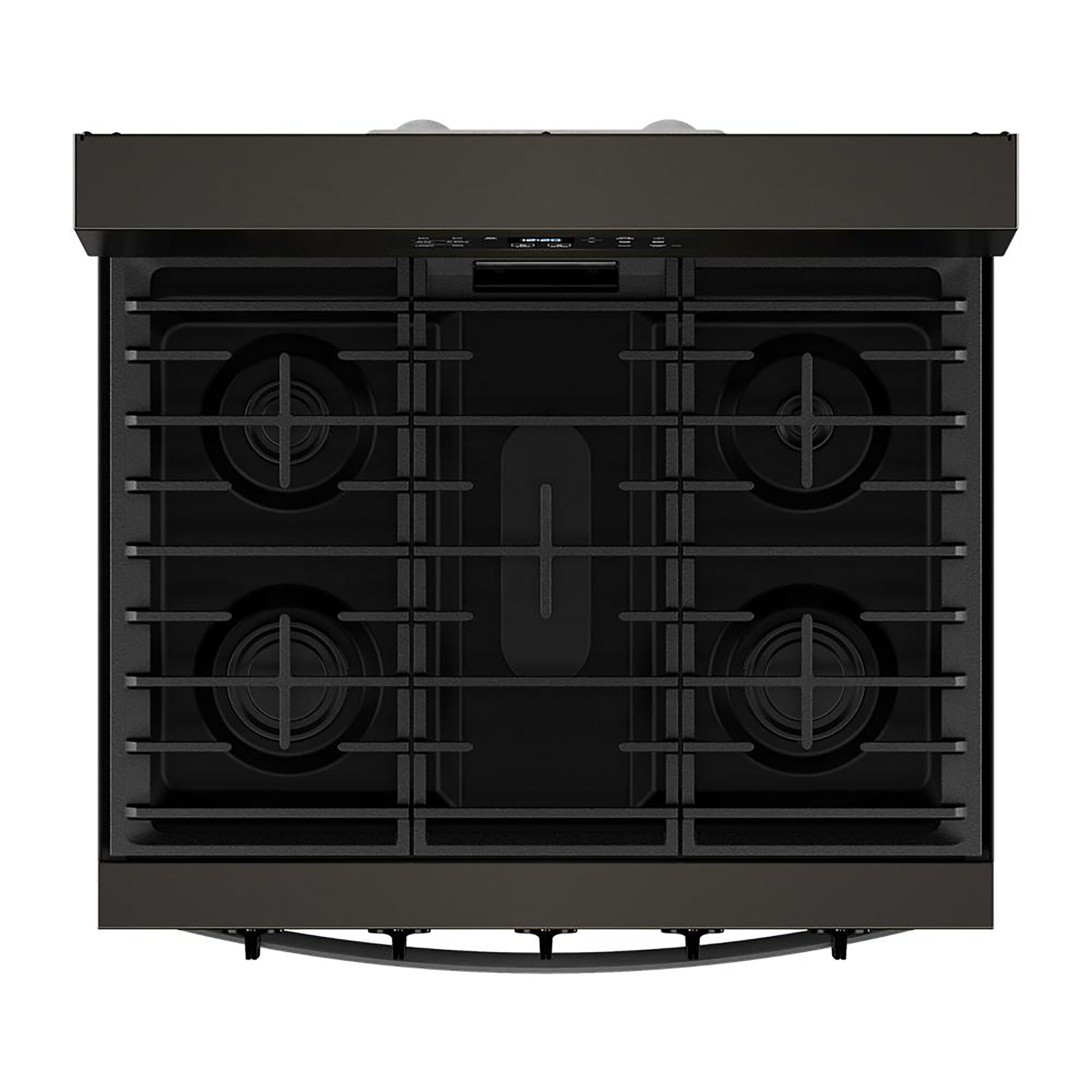Whirlpool Print Resistant Black Stainless Gas Freestanding Range (5 Cu.Ft.) - WFGS5030RV
