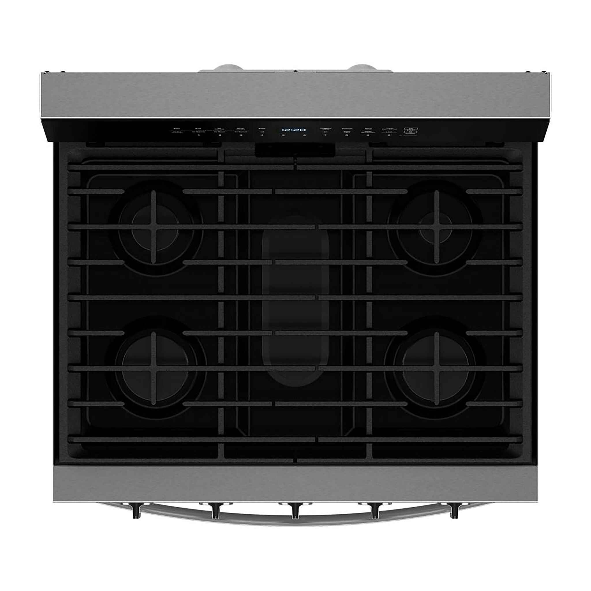 Whirlpool Fingerprint Resistant Stainless Steel Gas Freestanding Range (5 Cu.Ft.) - WFGS7530RZ