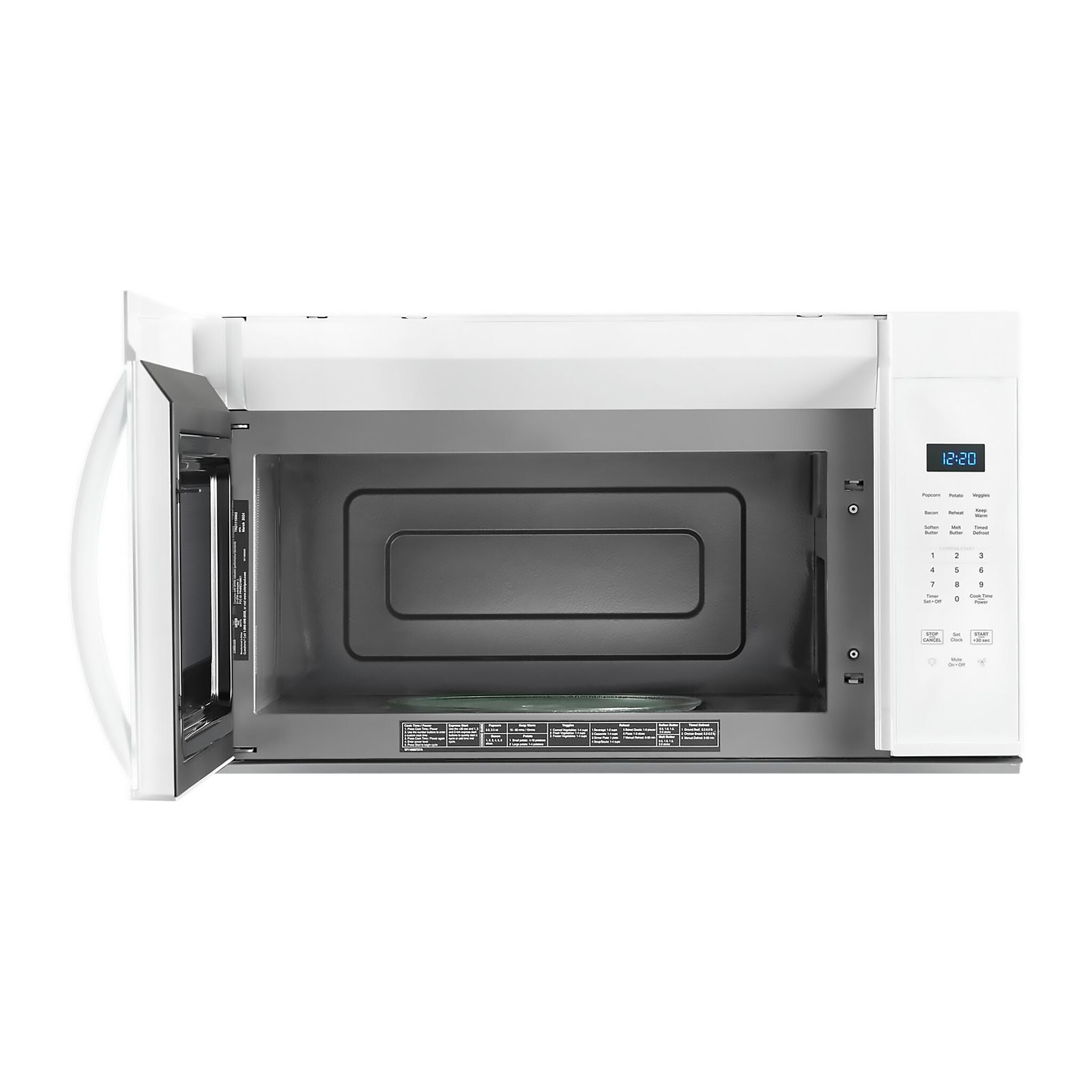 Whirlpool White Over-the-Range Microwave (1.7 Cu.Ft.) - YWMMS3130RW