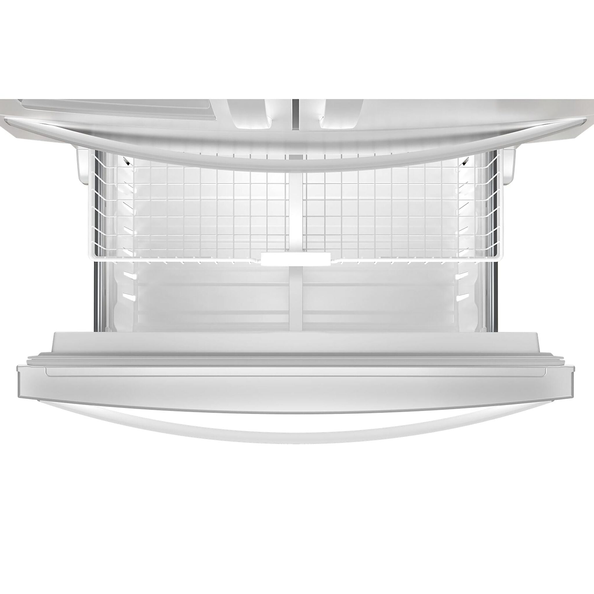 Whirlpool 35.75" 24.5 Cu. Ft. White French Door Refrigerator - WRMF3636RW