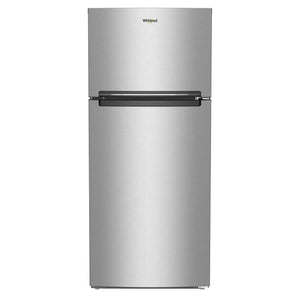 Whirlpool Réfrigérateur 16,3 pi³ de 28,25 po avec congélateur en haut acier inoxydable - WRTX5328PM