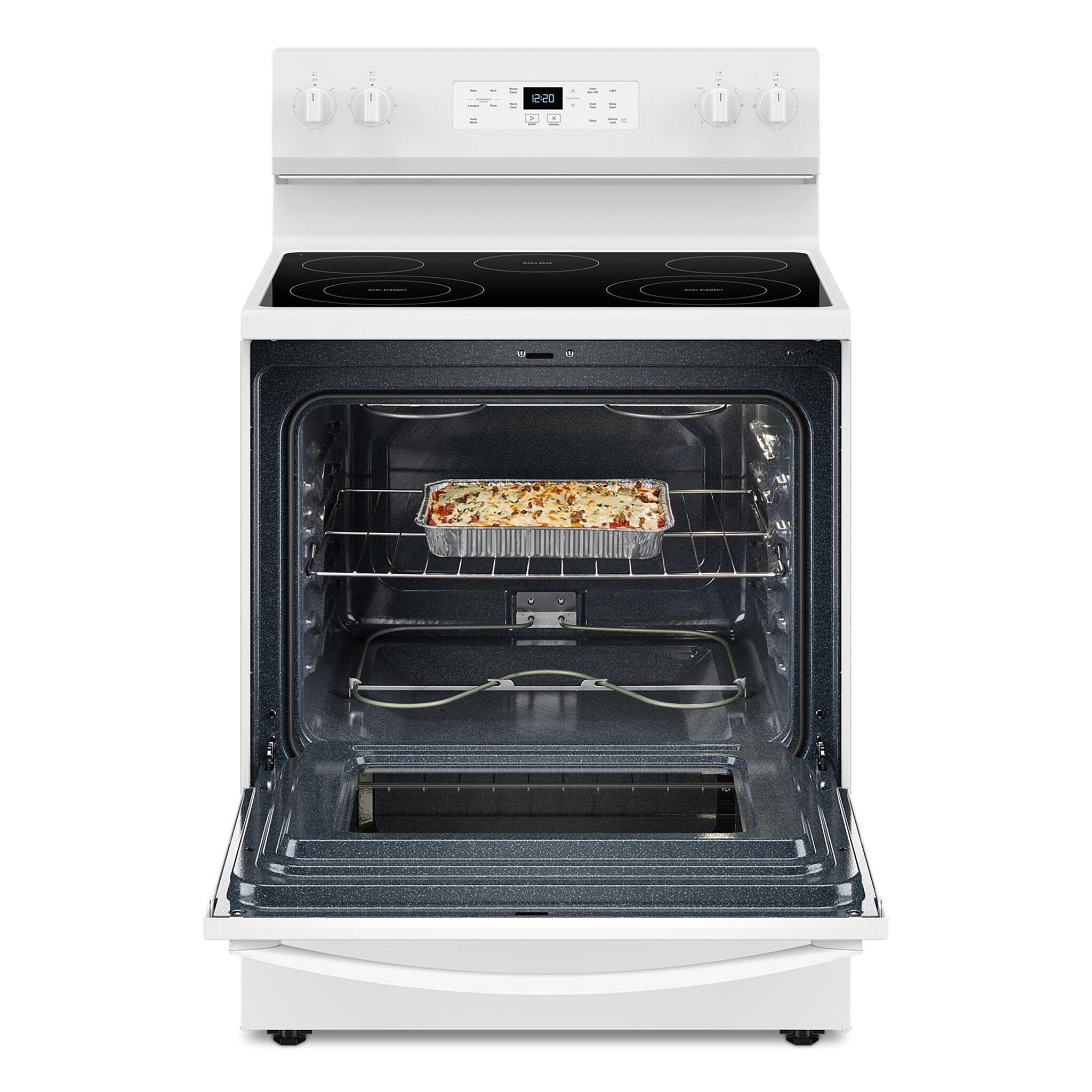 Whirlpool White Freestanding Electric Range (5.3 Cu.Ft.) - YWFES3330RW