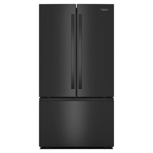 Whirlpool Réfrigérateur 31 pi³ de 36 po avec porte à 2 battants noir - WRFF3136SB