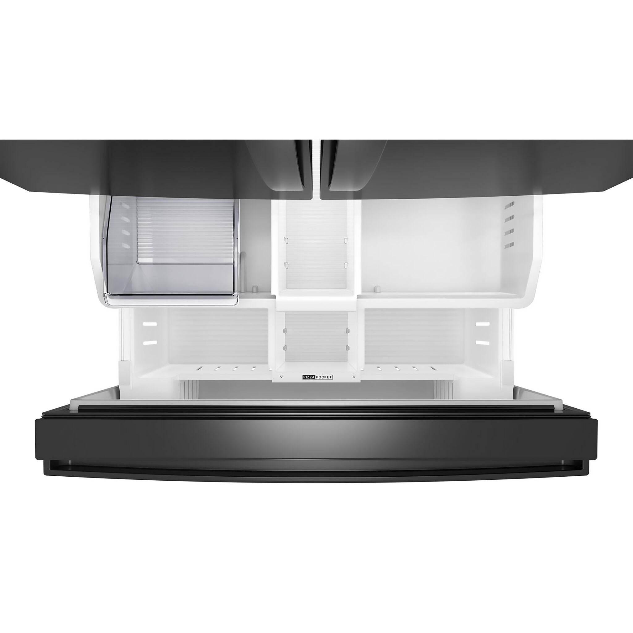 Whirlpool 36" 31 Cu. Ft. Black French Door Refrigerator - WRFF3336SB