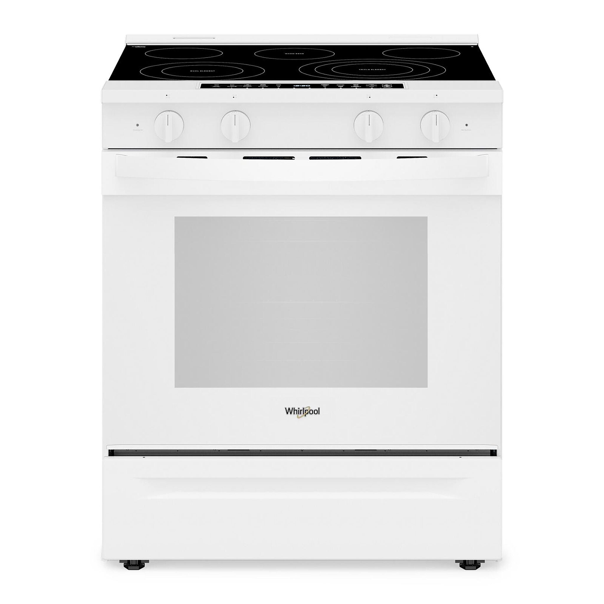 Whirlpool White Slide-In Electric Range (5.3 Cu.Ft.) - YWSES7530RW