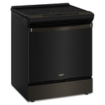 Whirlpool Black on Stainless 30" Induction Range (6.40 Cu Ft) - WSIS5030RV