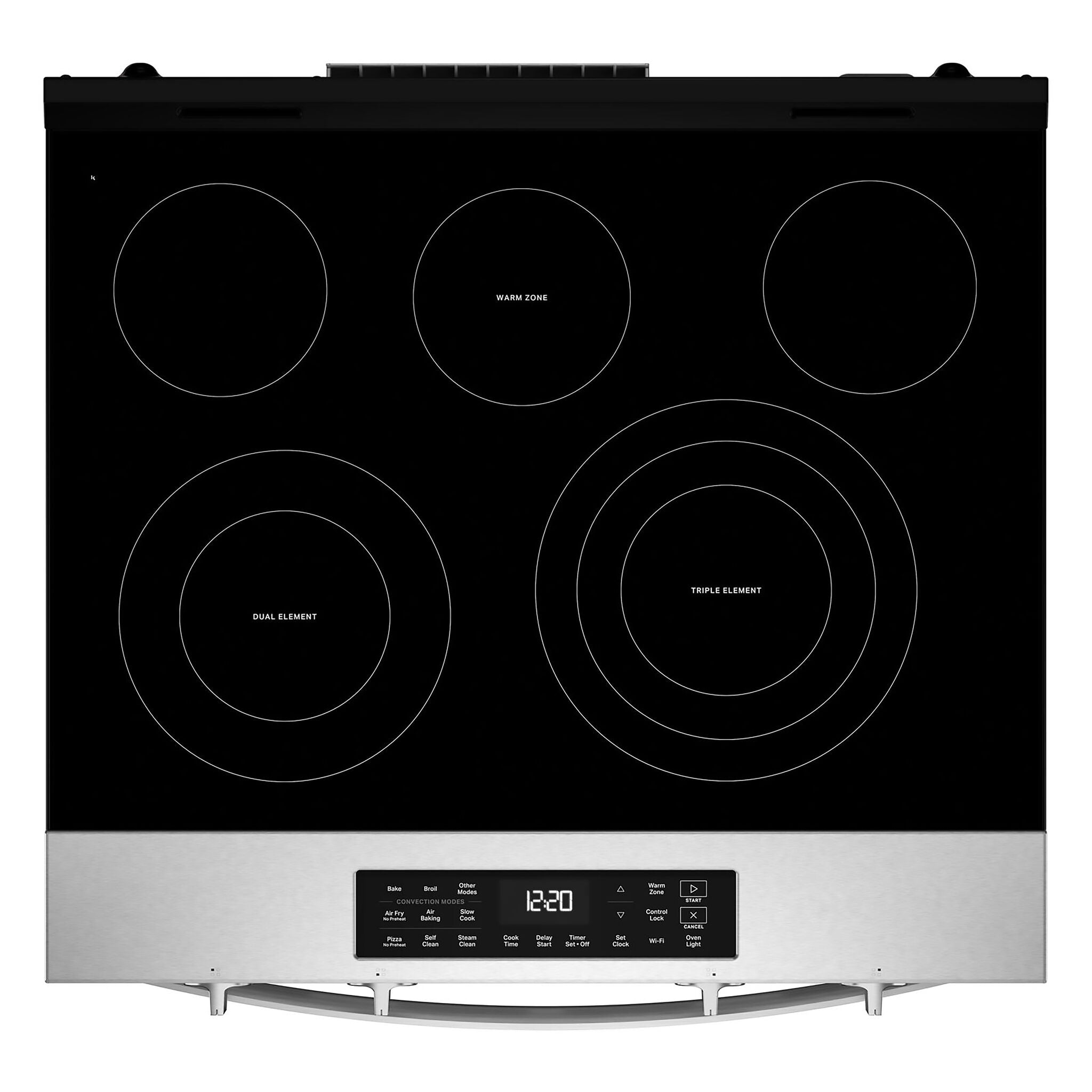 Whirlpool Fingerprint Resistant Stainless Steel Slide-In Electric Convection Range (5.3 cu.ft.) - YWSES5030SZ