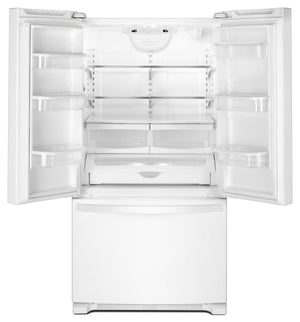Whirlpool Réfrigérateur 22,1 pi³ de 32,75 po avec porte à 2 battants blanc - WRFF5333PW