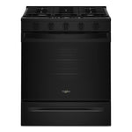 Whirlpool Black Slide-In Gas Convection Range (5 cu.ft.) - WSGS5030SB