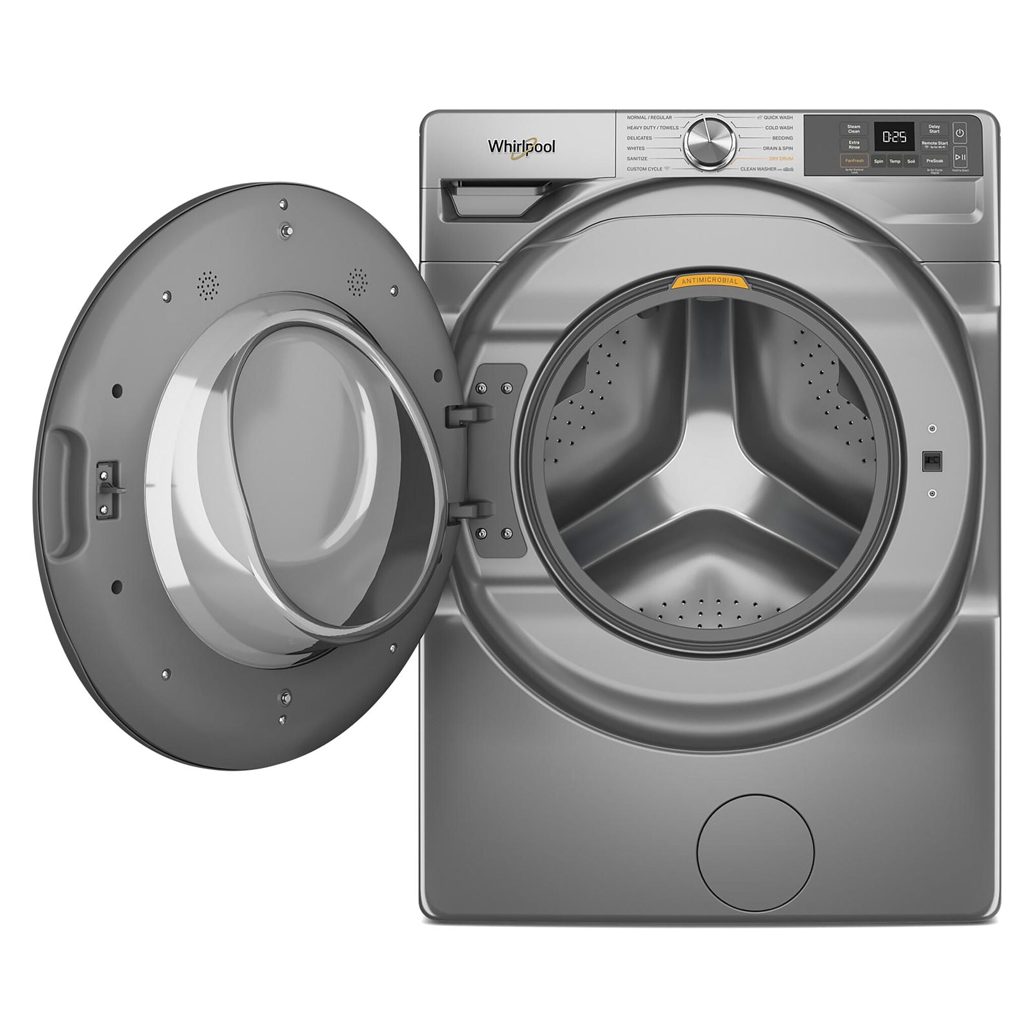 Whirlpool Radiant Silver Front-Load Washer with FreshFlow™ Vent System (5.2 Cu.Ft.) - WFW5720RR