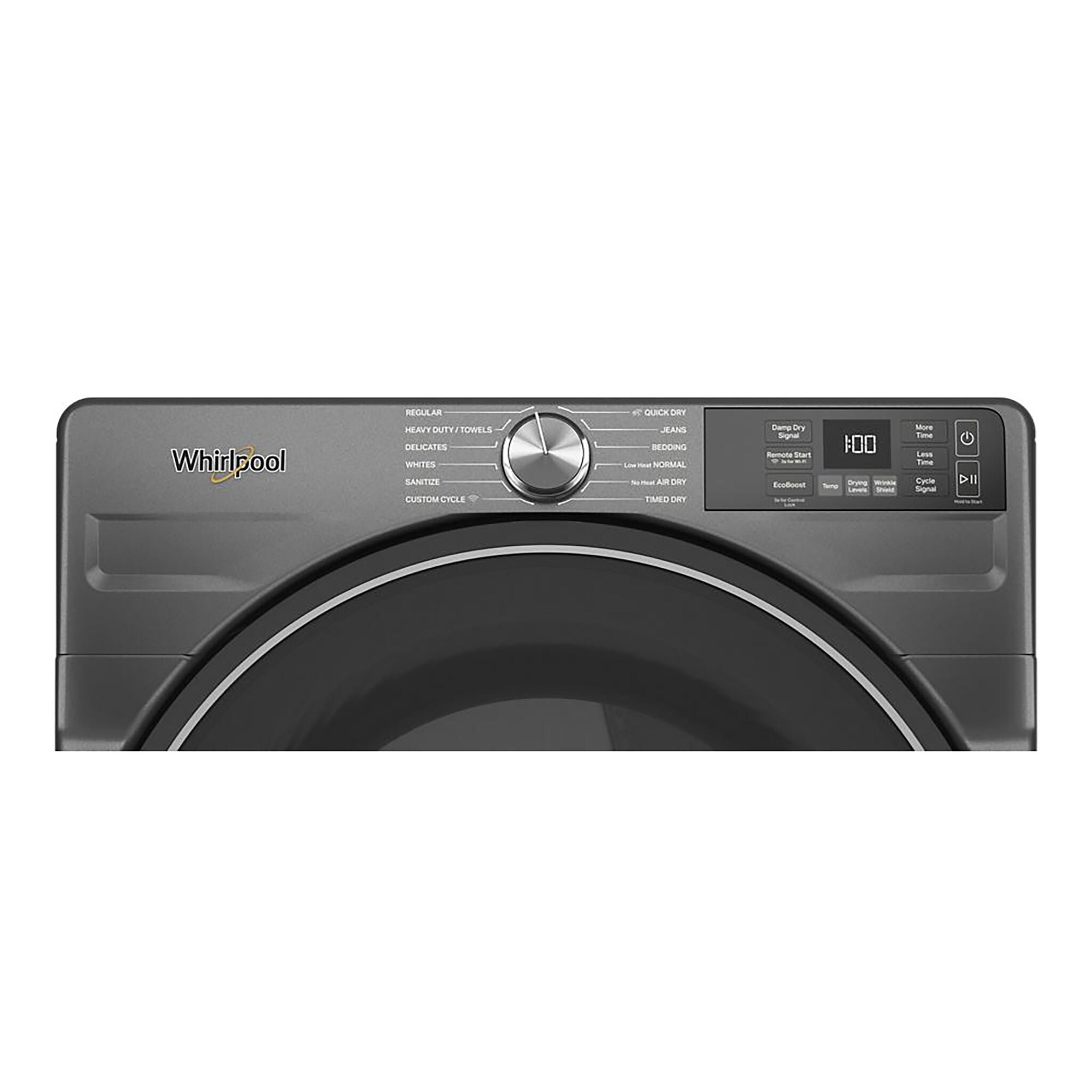Whirlpool Volcano Black Electric Dryer with Wrinkle Shield™ (7.4 Cu.Ft.) - YWED5720RU