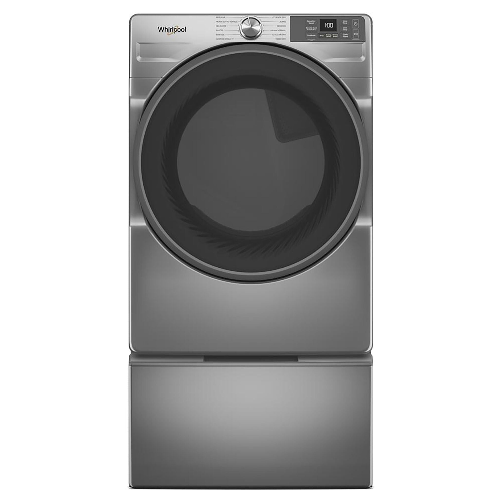 Whirlpool Radiant Silver Gas Dryer (7.4 Cu.Ft.) - WGD6720RR