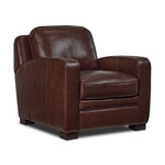 Wilmington Leather Chair - Dark Brown