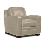 Wilmington Leather Chair - Ivory