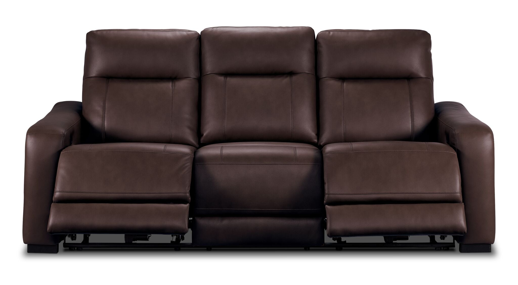 In Harmony - Zeppelin Power Reclining Sofa - Brown