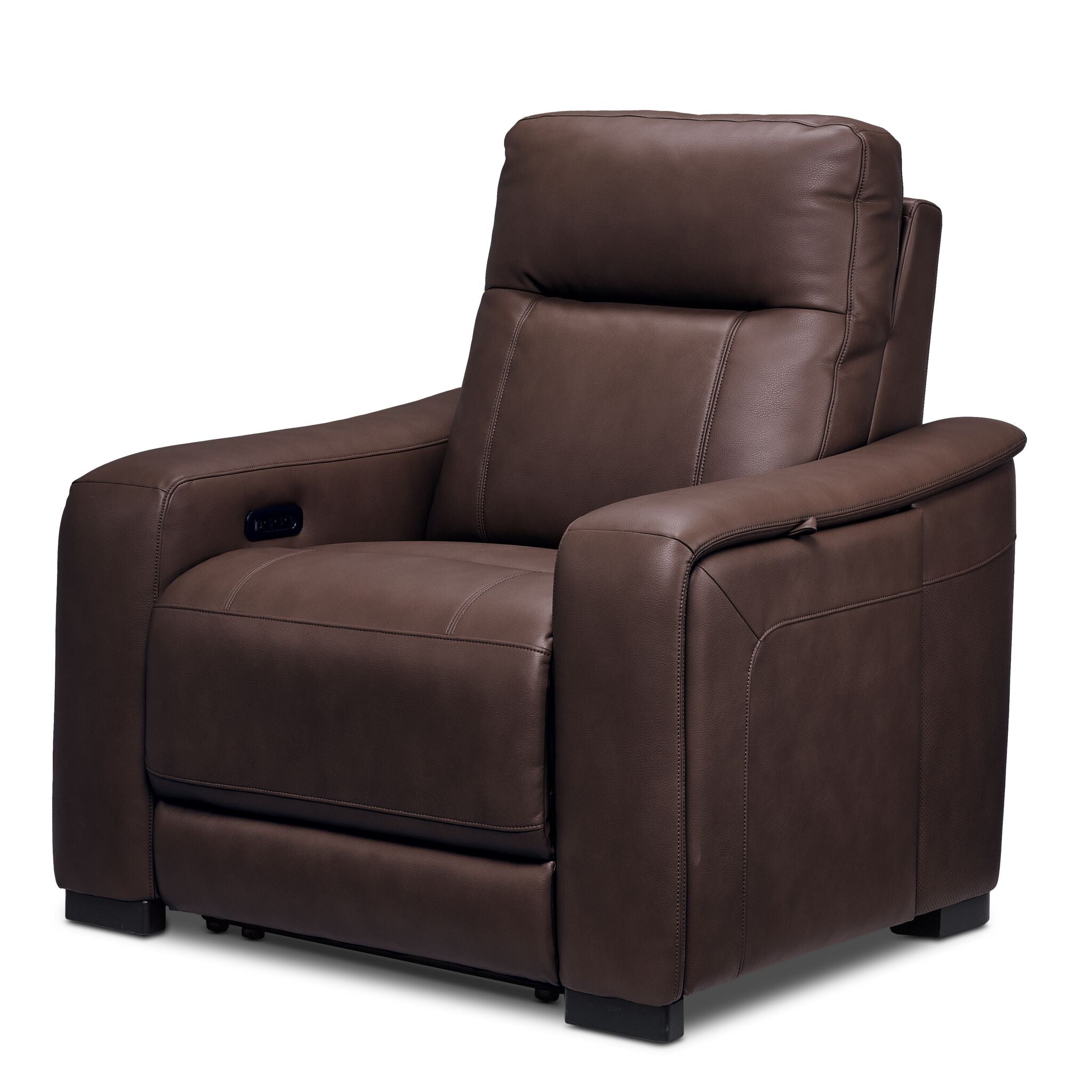 In Harmony - Zeppelin Power Reclining Sofa, Loveseat and Recliner Set - Brown
